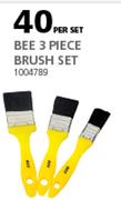 Academy Bee 3 Piece Brush Set 1004789-Per Set