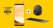 Samsung Galaxy S8+ With DeX Station + Bluetooth Keyboard-On My MTNChoice+ S