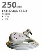 Extension Lead 1333592-Each