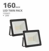 LED Twin Pack 1333631-20W Each
