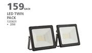 LED Twin Pack 20W 1333631-Each
