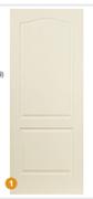 Swartland Deep Moulded Doors (2 Panel Classique) 1113300-Each