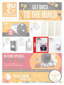 Buco Inland Central : Get Back To The Build (23 June - 12 July 2020), page 1