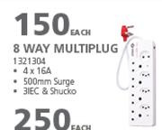 a8 Way Multiplug 1321304-Each