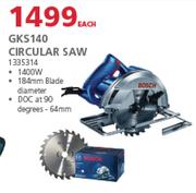 3Bosch Circualr Saw GKS140-Each