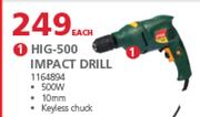 Ryobi Impact Drill HIG-500-Each