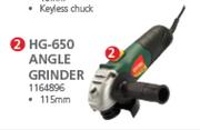 Ryobi Angle Grinder 115mm HG-650