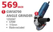 3Bosch Angle Grinder GWS6700-Each