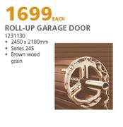 Roll Up Garage Door 1231130-2450 x 2100mm Each