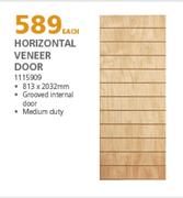 Swartland Horizontal Veneer Door 1115909-813 x 2032mm Each
