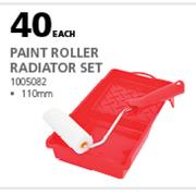 Academy Paint Roller Radiator Set 110mm 1005082-Each
