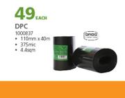 SABS DPC 1000837 110mm x 40m-Each