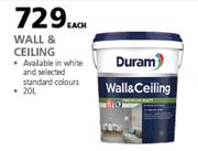 Duram 20Ltr Wall & Ceiling-Each