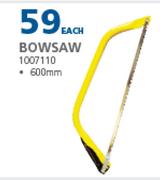 Livingstone Bowsaw 600mm-Each