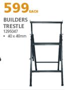 Builders Trestle 40 x 40mm-Each