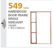 Swartland Hardboard Door Frame Single Sidelight 813 x 2032mm-Each