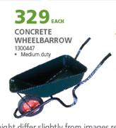 Concrete Wheel Barrow-Each