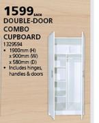 Double Door Combo Cupboard-1900mm(H) x 900mm(W) x 580mm(D) Each