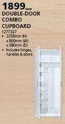 Double Door Combo Cupboard-2250mm(H) x 900mm(W) x 580mm(D) Each