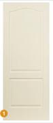 Swartland Deep Moulded Door (2 Panel Classique) 1113300