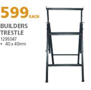 Builders Trestle 1295047-40 x 40mm Each