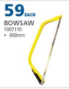 Livingstone Bowsaw 1007110-600mm Each