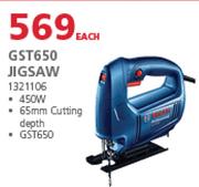 Bosch GST650 Jigsaw 1321106-Each