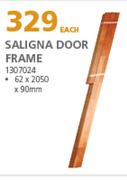 Swartland Saligna Door Frame 1307024-62 x 2050 x 90mm Each