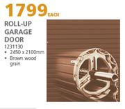 Roll Up Garage Door 1231130-2450 x 2100mm Each
