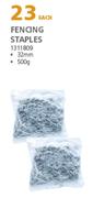 Fencing Staples 32mm 1311809-500g Each