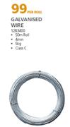 Galvanised Wire 4mm 1283400-5Kg Per Roll