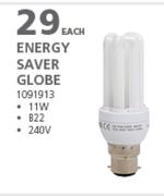 Eurolux Energy Saver Globe 1091913-Each