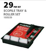Academy Ecopile Tray & Roller Set 1005039-Per Set