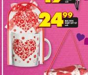 Mug With Heart Gift Set