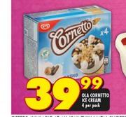 Ola Cornetto Ice Cream-4 Per Pack