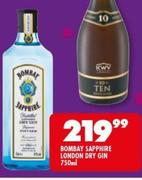 Bombay Saphire London Dry Gin-750ml