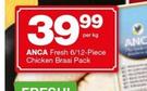 ANCA Fresh 6/12-Piece Chicken Braai Pack-Per kg