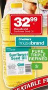 Housebrand Sunflower Seed Oil-2Ltr