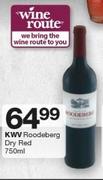 KWV Rooderberg Dry Red-750ml