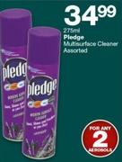 Pledge Multisurface Cleaner Assorted-2 x 275ml