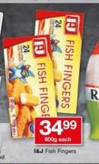 I&J Fish Fingers-600g Each