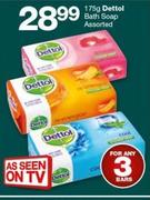 Dettol Baqth Soap Assorted-3 x 175g