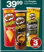 Pringles Chips Assorted-3 x 110g