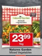 Natures Garden Mixed Vegetables-1Kg