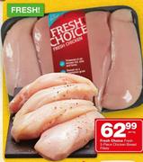 Fresh Choice Fresh 5-Piece Chicken Breast Fillets-Per Kg