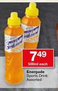 Energade Sports Drink-500ml Each