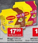 Maggi 2-Minute Noodles-5x73g Per Pack