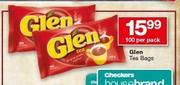 Glen Tea Bags-100 Per Pack