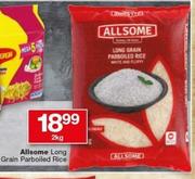 Allsome Long Grain Parboiled Rice-2kg