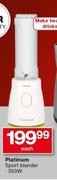 Platinum 350W Sport Blender-Each